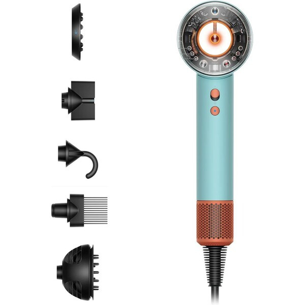 Dyson Supersonic Nural HD16 Ceramic Patina/Topaz Modrá
