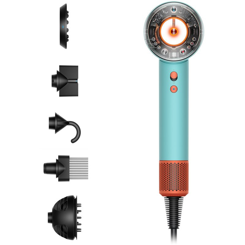 Dyson Supersonic Nural HD16 Ceramic Patina/Topaz Modrá