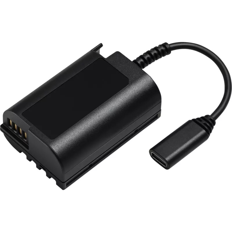 PANASONIC DMW-DCC18 Battery Coupler BLK22 with USB-C plug