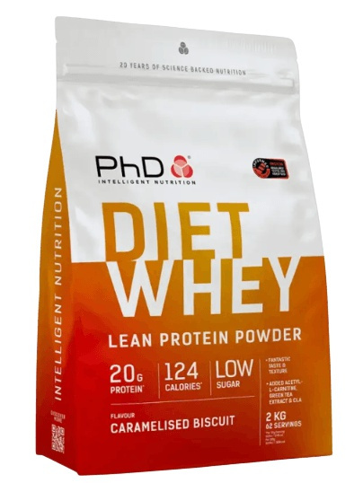PhD Diet Whey Protein 2000 g - karamelová sušenka