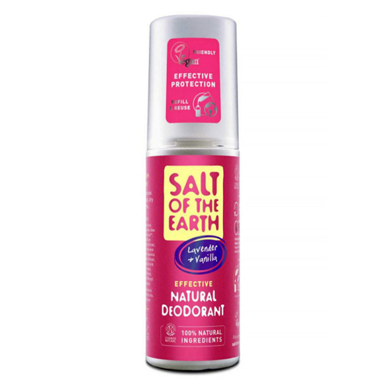SALT OF THE EARTH Deo sprej Pure Aura Lavender & Vanilla, 100ml