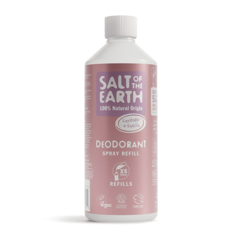 SALT OF THE EARTH Náplň – Deo sprej Lavender & Vanilla, 500ml