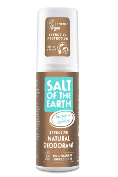 SALT OF THE EARTH Deo sprej Zázvor & Jasmín, 100ml