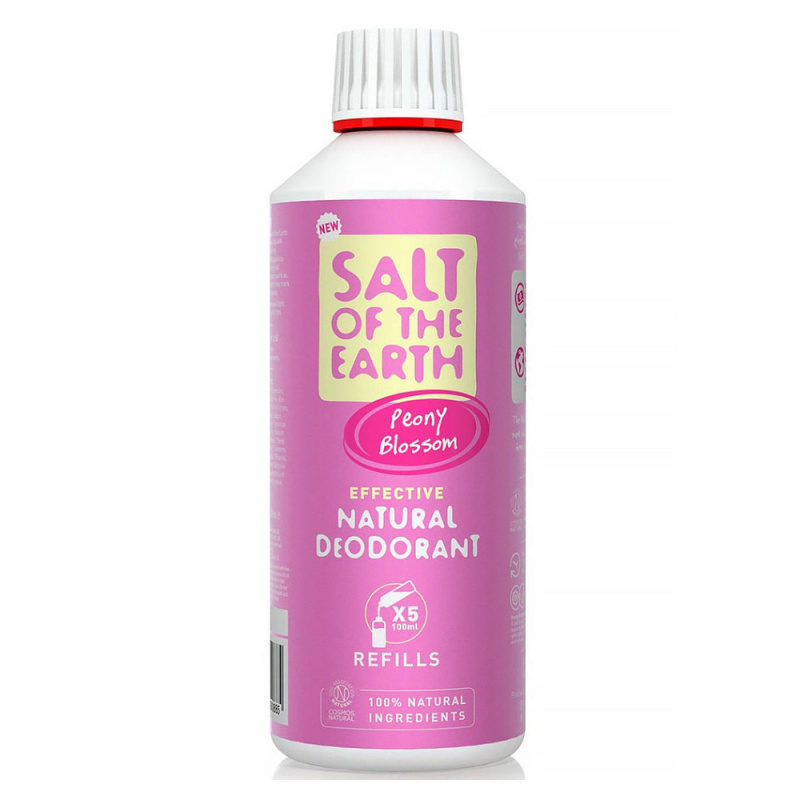 SALT OF THE EARTH Náplň – Deo sprej Peony Blossom, 500ml