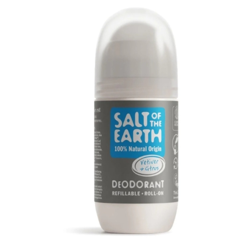SALT OF THE EARTH Přírodní Deo roll-on Ocean & Coconut plnitelný, 75ml