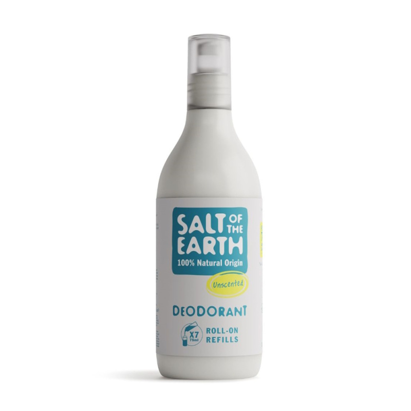 SALT OF THE EARTH Náplň – Přírodní Deo Roll-on bez parfemace, 525ml