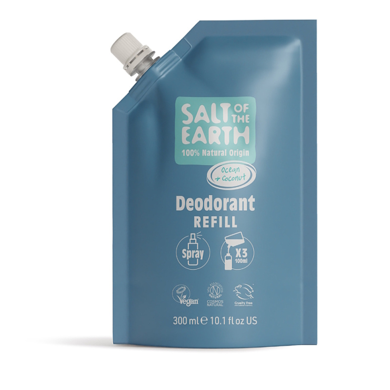 SALT OF THE EARTH Náplň deodorant spray ocean & coconut 300 ml