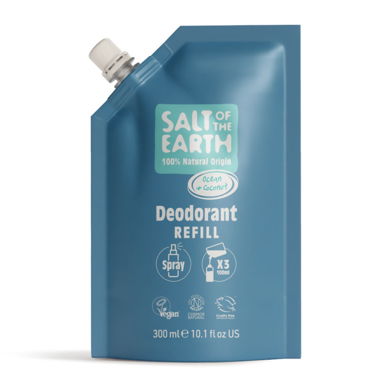 SALT OF THE EARTH Náplň deodorant spray ocean & coconut 300 ml