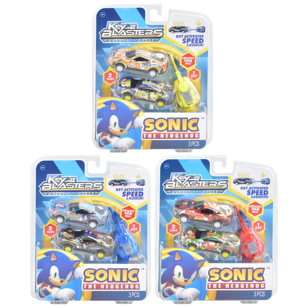 SONIC sada 2 ks autíček - více druhů