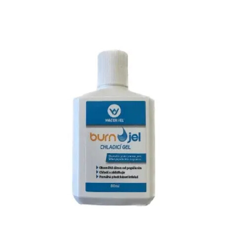 MEDICALFOX Water Jel gel na popáleniny 80 ml