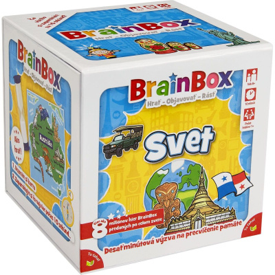 Brainbox Svet (V kocke!) - hra z kategorie Vzdělávací hry