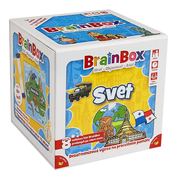 Brainbox Svet (V kocke!) - hra z kategorie Vzdělávací hry