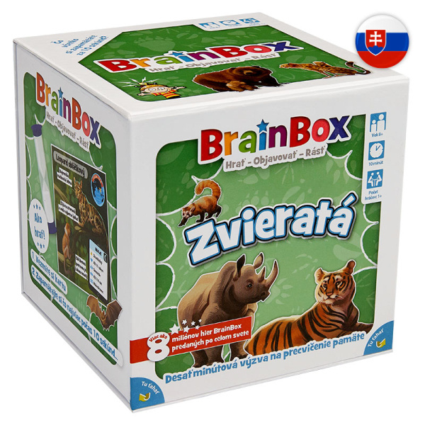 Asmodee BrainBox - zvieratá SK