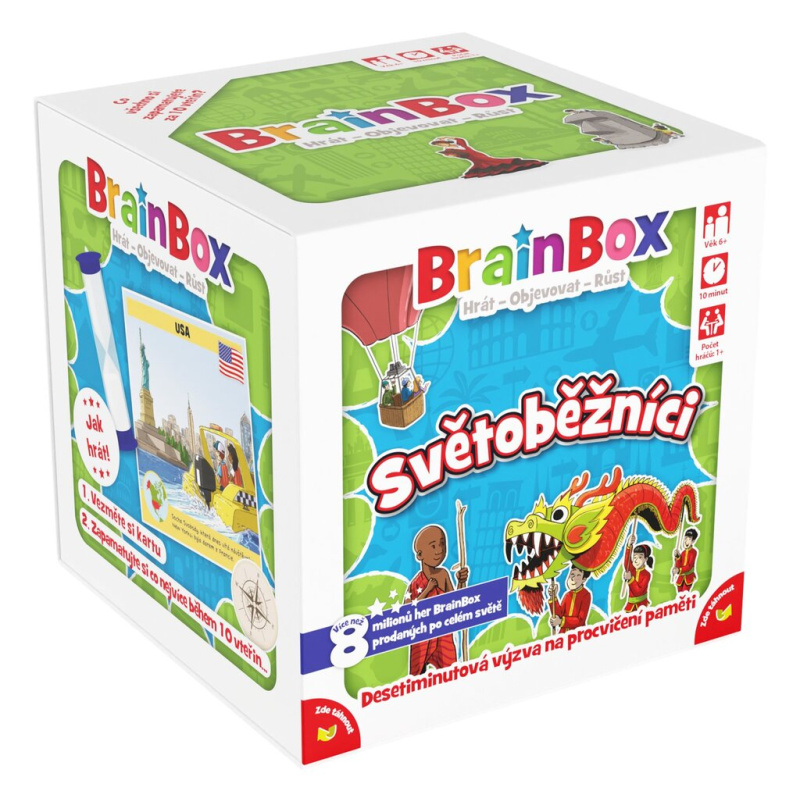 Asmodee BrainBox - světoběžníci CZ