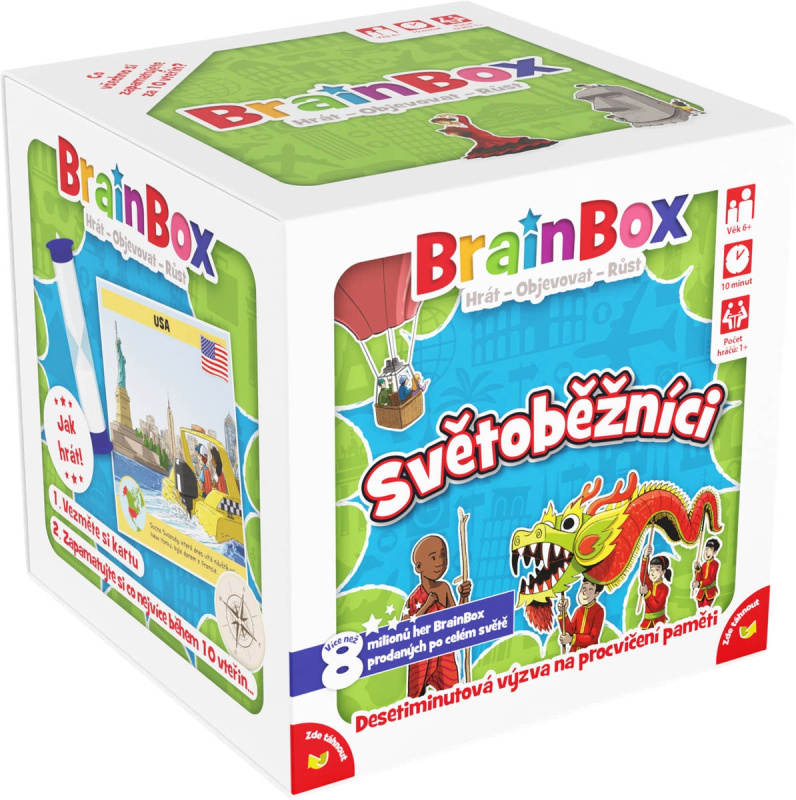 Asmodee BrainBox - světoběžníci CZ