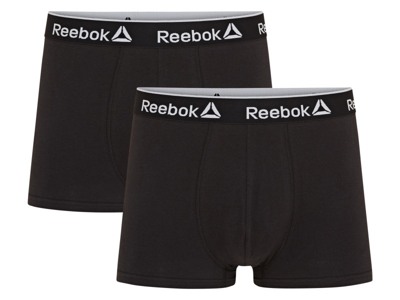 Reebok Pánské boxerky, 2 kusy (černá, 4/S)