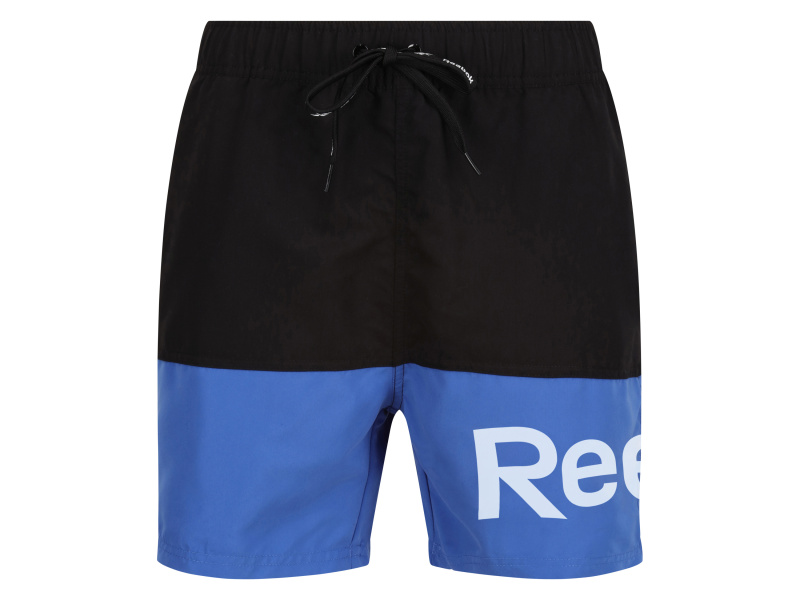 Reebok Pánské koupací kraťasy (černá/modrá, M)