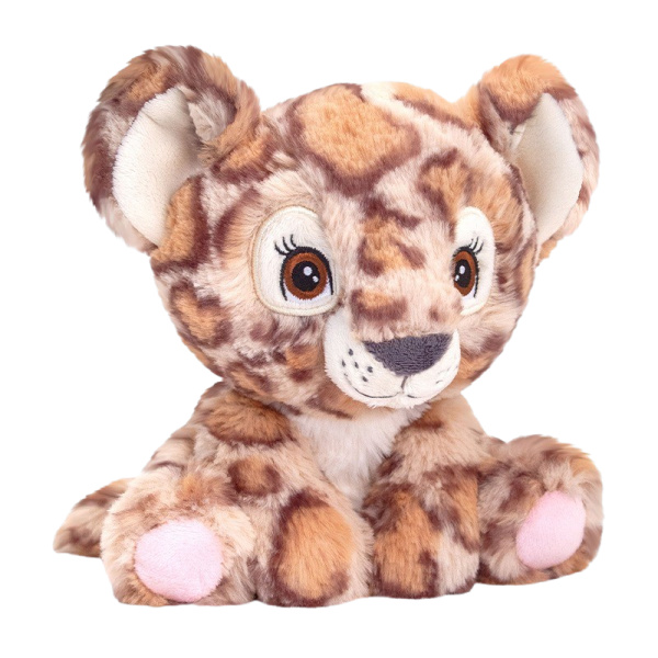 Keel Toys SE1087 Keeleco Leopard - eko plyšová hračka 16 cm