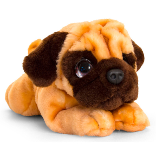 KEEL SD2624 Štěńátko mopsík 25 cm ležící