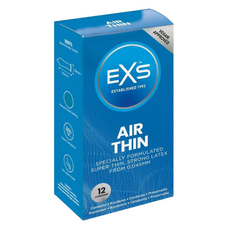 EXS Air Thin Kondomy 12 ks