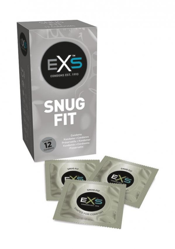 EXS Snug Fit Kondomy 12 ks