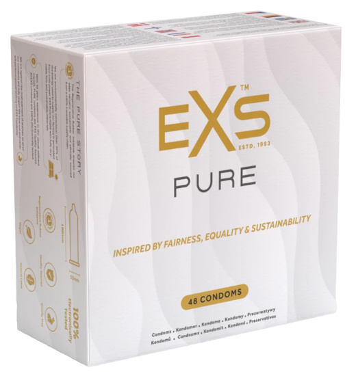 EXS Pure kondomy 48 ks