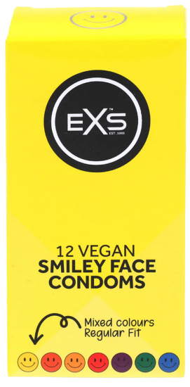 EXS Smiley Face Regular kondomy 12 ks