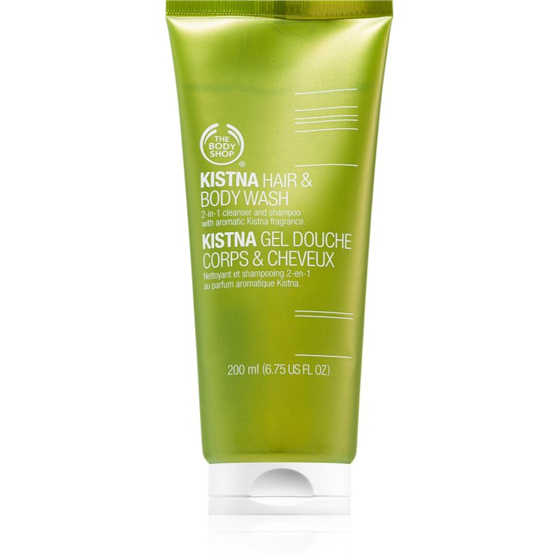 The Body Shop Kistna Hair & Body Wash sprchový gel na tělo a vlasy pro muže 200 ml