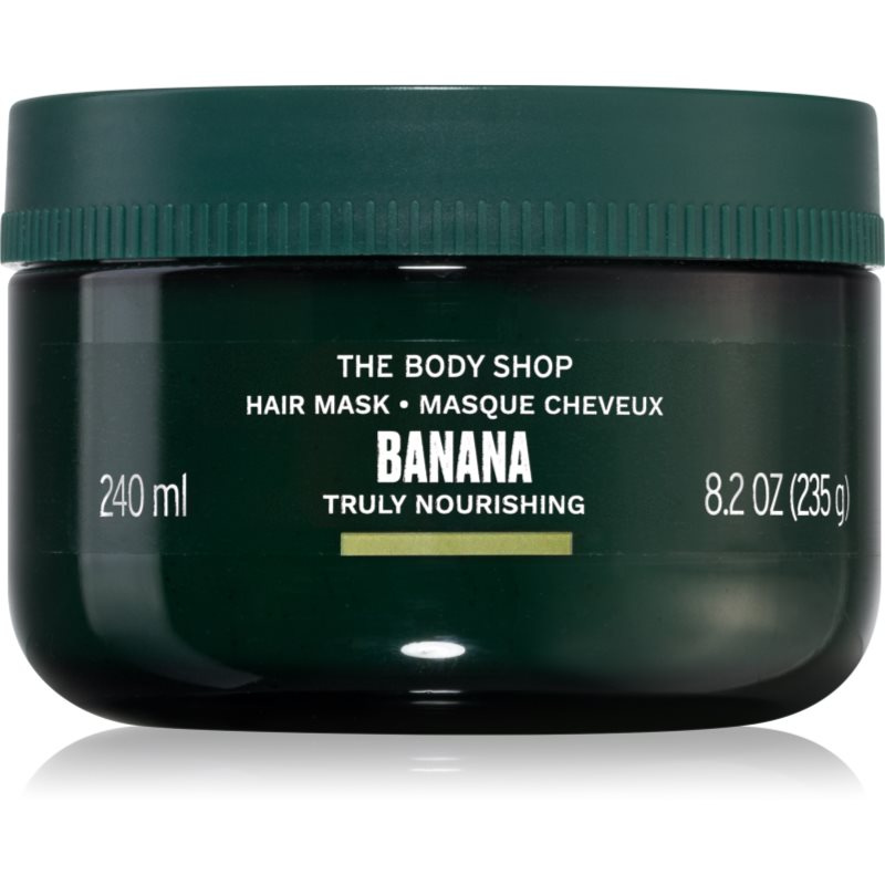 The Body Shop Banana Hair Mask energizující maska na vlasy s banánem 240 ml