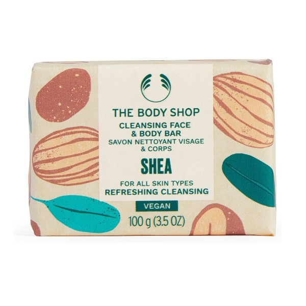 The Body Shop Tělové a pleťové mýdlo shea