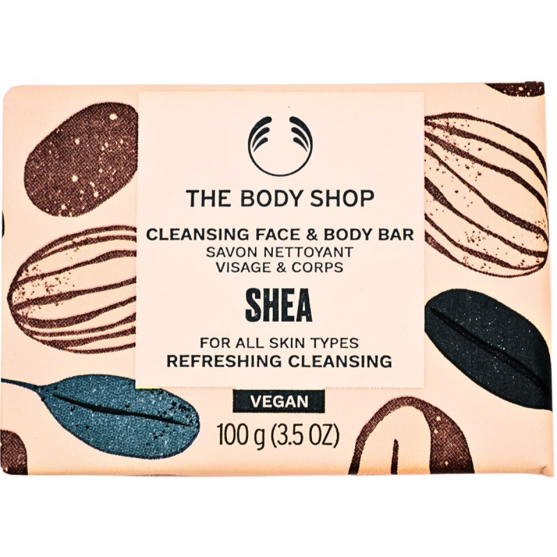 The Body Shop Tělové a pleťové mýdlo shea
