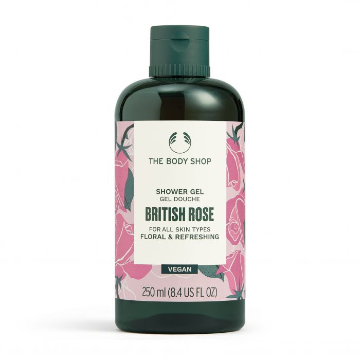 The Body Shop British Rose Shower Gel sprchový gel 250 ml