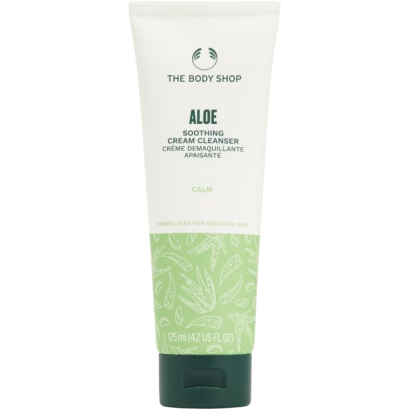 The Body Shop Zklidňující čisticí krém na pleť Aloe Cream Cleanser 125 ml