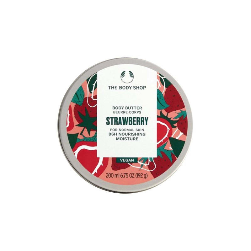 The Body Shop Strawberry Body Butter tělové máslo pro normální pokožku 50 ml