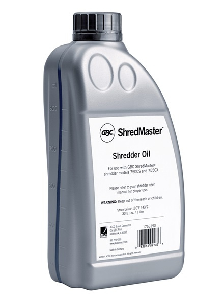 Olej pro skartovače Rexel 7500S/7550X