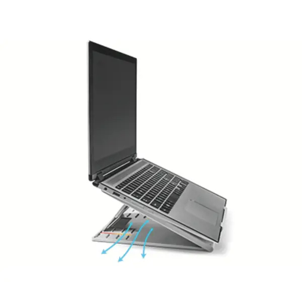 Kensington chladicí stojánek pro 17" notebook Easy Riser™ šedý Šedá