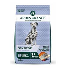 Arden Grange Dog GF Adult Sen.Oc.White Fish&Potato 14kg