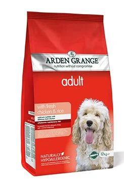 Arden Grange Adult with fresh Chicken & Rice 12 kg