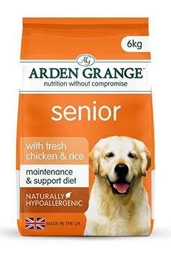 Arden Grange Dog Senior with fresh Chicken&Rice  6kg