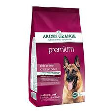 Arden Grange Dog Adult Prem.rich fresh Chick&Rice  12kg