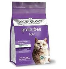 Arden Grange GF Cat Adult Light fresh Chick&Potato 400g