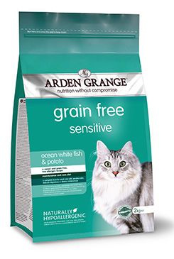 Arden Grange GF Cat Adult Sen.Oc.White Fish&Potato 2 kg