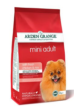 Arden Grange Dog Adult Mini with fresh Chick&Rice 2kg