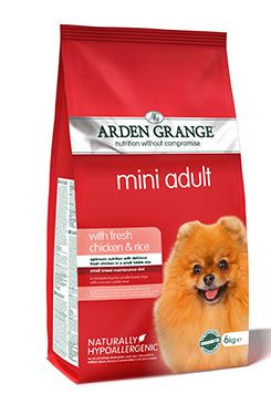 Arden Grange Dog Adult Mini with fresh Chick&Rice 6kg