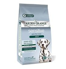 Arden Grange GF Dog Adult Sen.Oc.White Fish&Potato  12kg