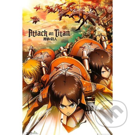 Plagát Attack on Titan - Attack