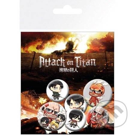 Sada odznakov Attack on Titan