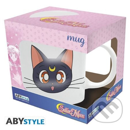 Sailor Moon Keramický hrnček 320 ml - Luna a Artemis