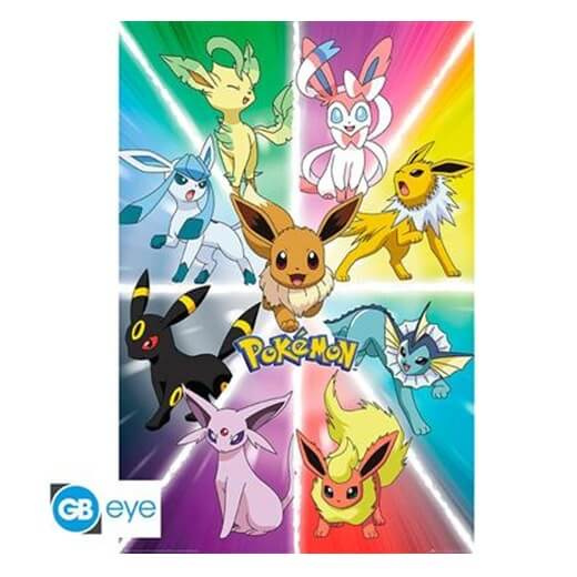 Plakát Pokémon - Eevee Evolution