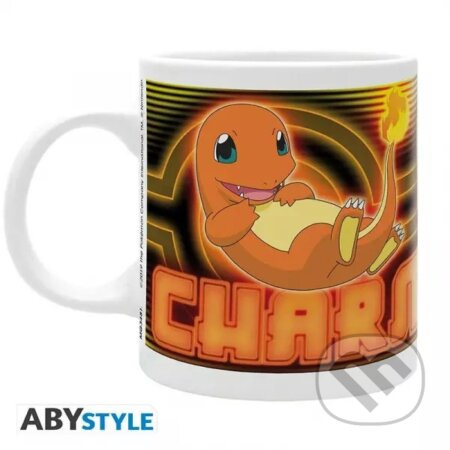 Pokémon keramický hrnček 320 ml - Charmander Neon